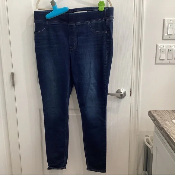 Old Navy Dark Blue Skinny Jeggings - Picture 1 of 9